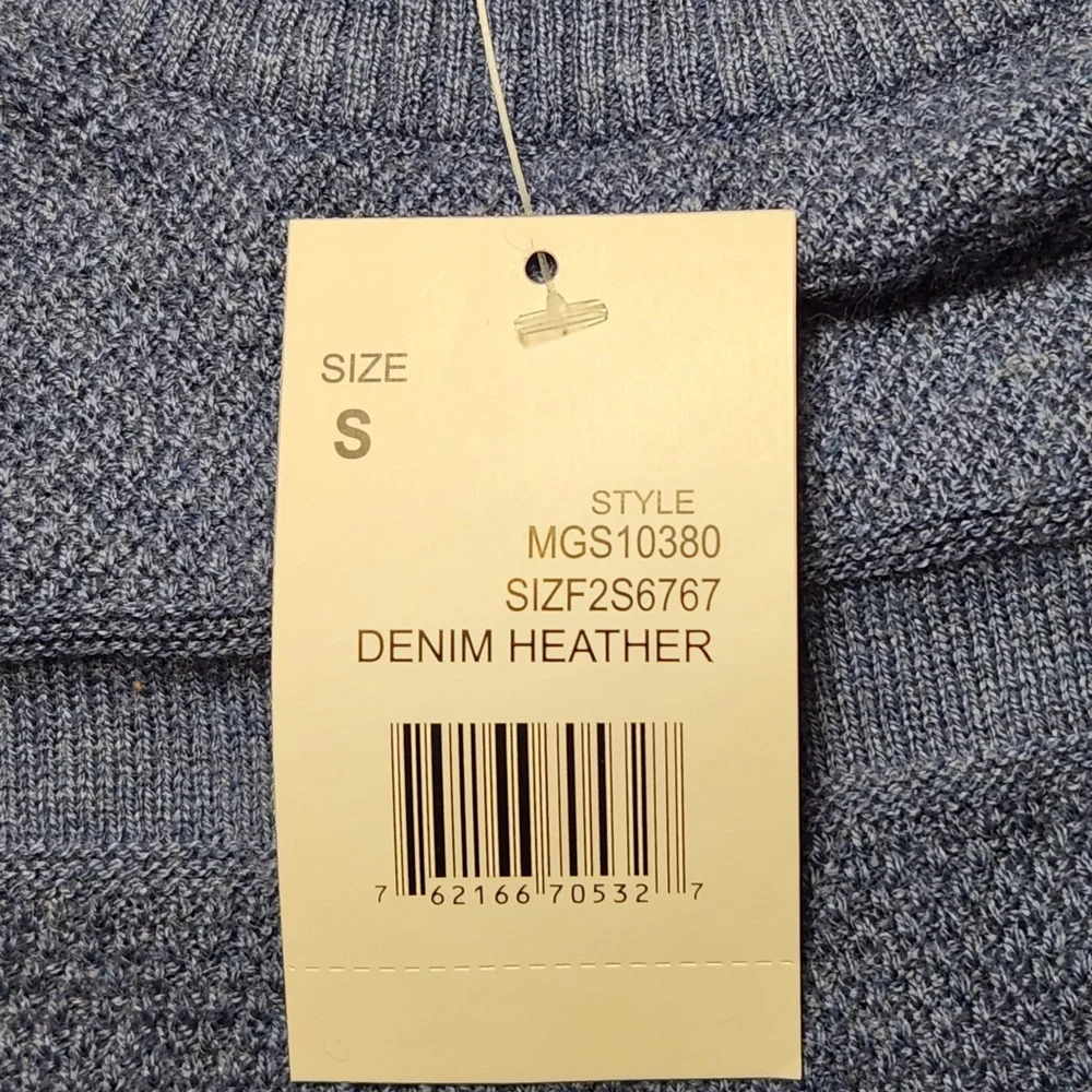 NWT Hawker Rye x Stitch Fix Men’s Cotton Cashmere Crewneck Sweater Classic Soft‎